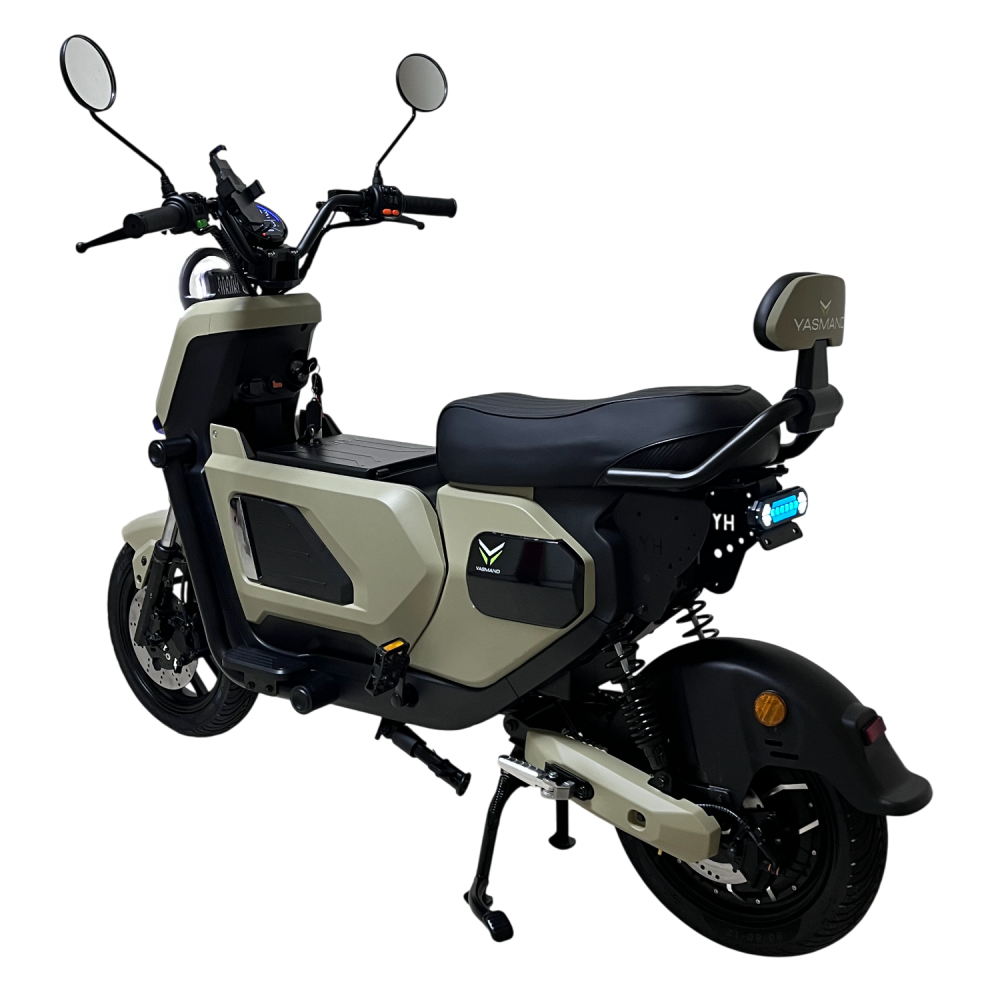 Электроскутер YASMAND COMBO U2 Pro кремовый 2