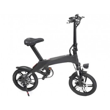 Электровелосипед GreenCamel Карбон XS (R12 250W 36V 7,8Ah LG) Carbon Черный