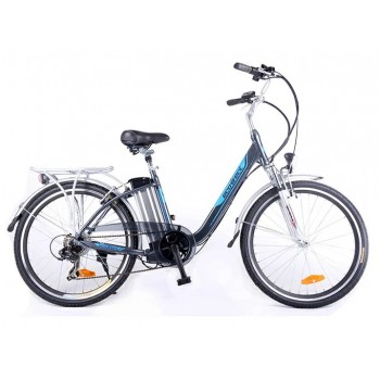 Электровелосипед Ecoffect Citybike 26 темно-серый