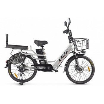 Электровелосипед велогибрид Eltreco e-ALFA LUX