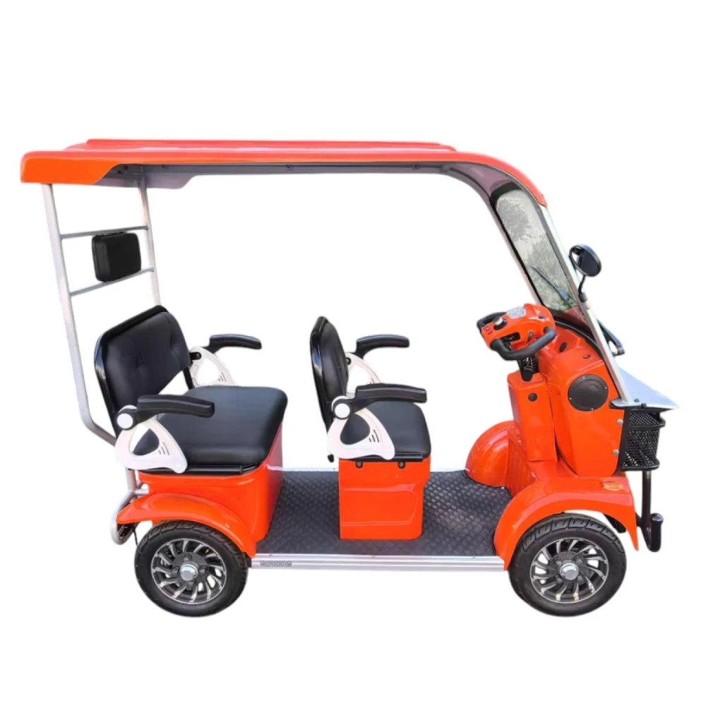 Гольфкар GreenCamel Сонора A3 ECO (3 seats 1000W R8) Оранжевый 1